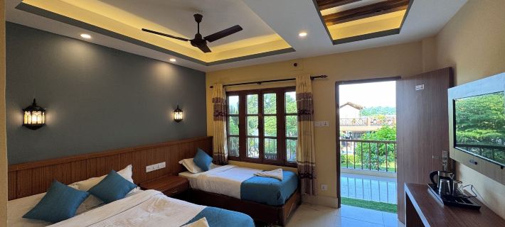 Jungle Wildlife Camp Hotele w: Chitwan