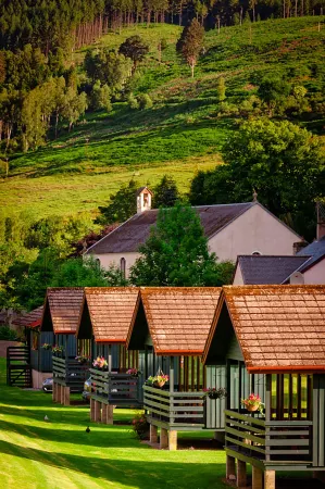 Logierait Pine Lodges Отели в г. Питлохри