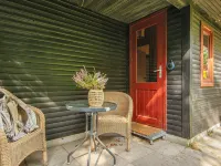 在烏爾夫堡附近帶陽光房的復古度假屋