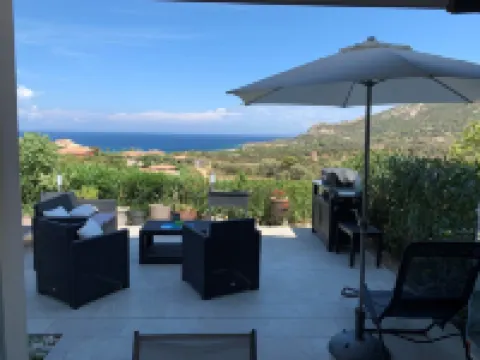 Apartment T2 Sea View, Air-conditioned, 4 People swimming pool in the residence