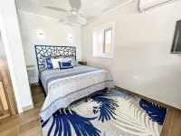 Charming Beachfront Cottage w/ Private Pool in Beautiful Sandy Bay, A/C and WiFi