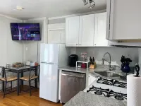 The heart Cambridge/Boston Studio private yard free permit  parking 1#