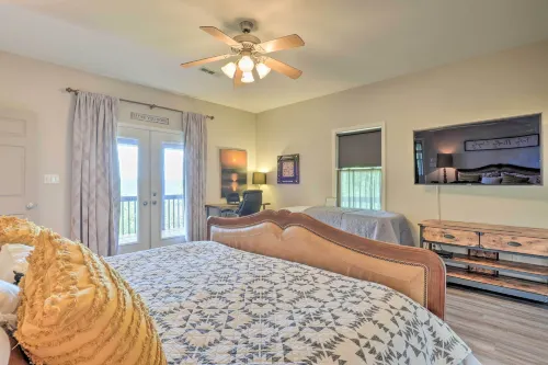 Beaver Lake Home w/ Game Room, Boat Slip & Views! - Pet-friendly