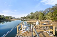 Canal View and Private Dock - Serene Coastal Retreat