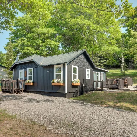 Eagle River Retreat on DAM Lake w/ Boat Dock!