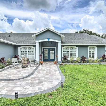 Florida Family Home w/ Dock on Saw Mill Lake!
