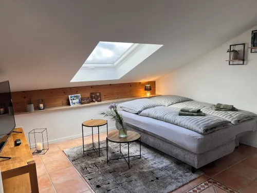 Vacation Apartment "Am Alten Garten" in a Quiet Location with a View of the Alps!