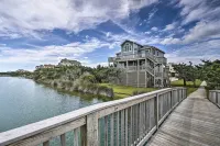 Avon Home on the Channel w/ Deck & Views!