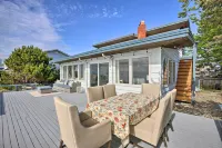 Waterfront Ferndale Home Deck and Beach Access