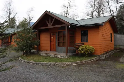 Las Raíces Cabins, Pucón, Chile.