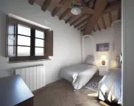 Panoramic apartment with swimming pool and private garden