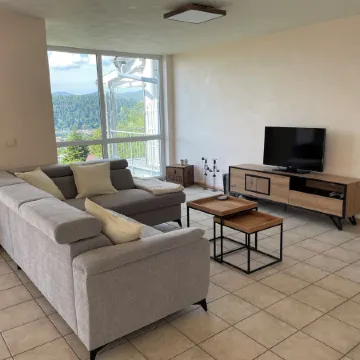 Spacious vacation apartment with panoramic view