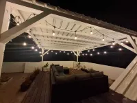 3-ensuite bedroom Beach House in Albion with a pool, a hammam and the beach Hotels in Albion