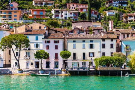 Miralago Lakeview Morcote With Pool - Happy Rentals