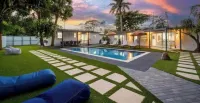 Resort Villa Modern Pool Outdoor Dining -  Holiday Villas