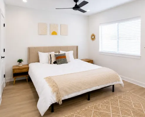 Homey Worker-Friendly 2BR I Pool & Gym - Gym