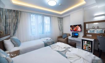 Room in Guest Room - Lika Hotel - Beautiful Standard Double or Twin Room in Center Istanbul