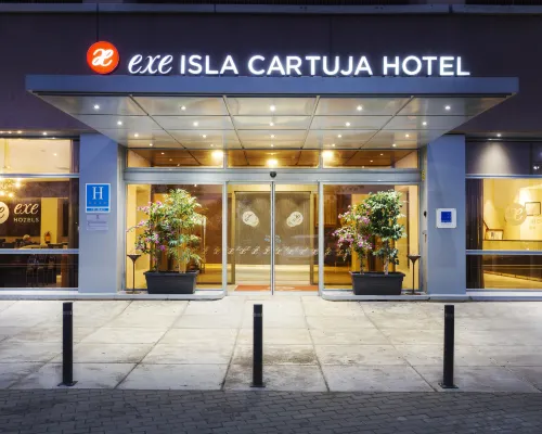 Exe Isla Cartuja Hotels near Teatro Central