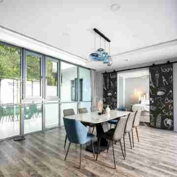 灣椰夢長廊泳池別墅（椰子園一路分店） Hotel Exterior