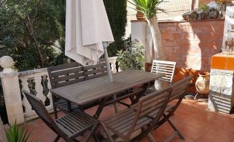 House with 2 Bedrooms in Castelldefels, with Wonderful Sea View, Priva
