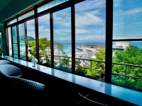 Hotel Moana Spectacular Ocean View Cafe Lounge BRE Hotels in Ōshima