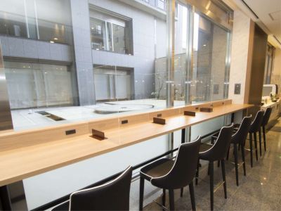 共有エリア ハートンホテル京都の写真