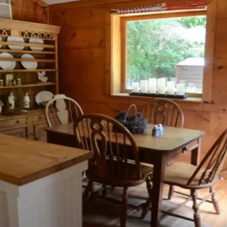 CHESTATEE RIVER CABIN is a prefect pet friendly get away close to Dahlonega