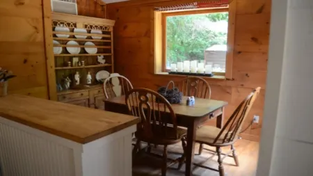CHESTATEE RIVER CABIN is a prefect pet friendly get away close to Dahlonega