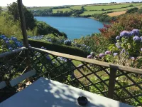 Tremerlin. Unique and Magnificently Situated 8 acre Waterside Artists' Retreat Hotel a Helston