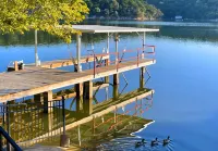 Lazy Days Lakefront Retreat Lake Granbury Home, Yard, Dock-Lift, Covered Parking - 3-Star