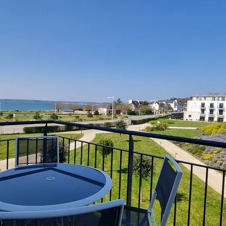 Beautiful apartment with sea view 50m from the sea with heated communal pool - Thalasso