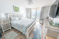 Beachfront updated Vacation Rental, Beautiful Views from the 5th story balcony.