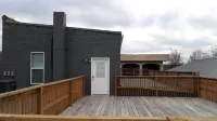 Totally renovated  Tell City IN apartment with huge deck above a wine room