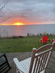 Plymouth private ocean front oversized suite on the bluff of Cape Cod Bay