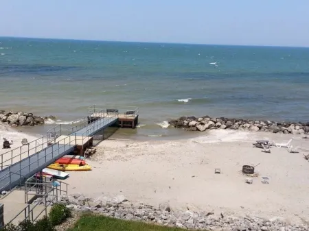 BEACH LEVEL CONDO L08 -2 BR/2 BA   Walk right out to the Private Beach!