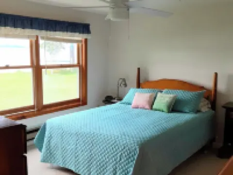 Beautiful Huron Bay sunsets from your own private beach. Hotels in Baraga County