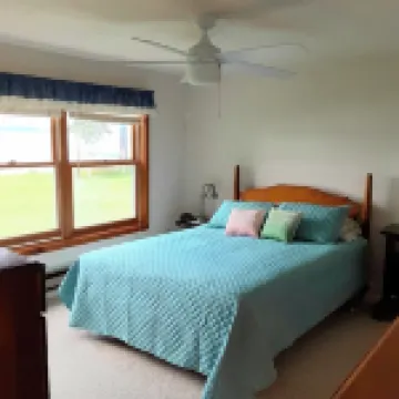 Beautiful Huron Bay sunsets from your own private beach.