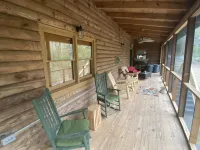 North Carolina Blue Ridge Mountains Log Cabin Retreat