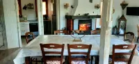 Lovely cottage at stock pond