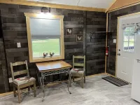 The Coop.  A lil taste of country with horses and chickens.