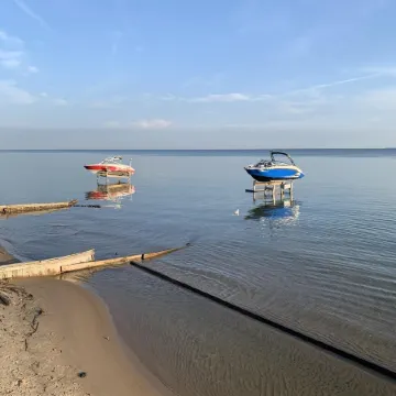 Magnificent Beach House on Sand Point, Caseville, Michigan