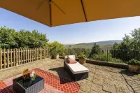 Charming villa in Chianni,Pool,garden, A/C, Pergola for al fresco dining,sleep 9