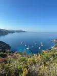 Villa with pool, between olive trees and sea - fantastic view!