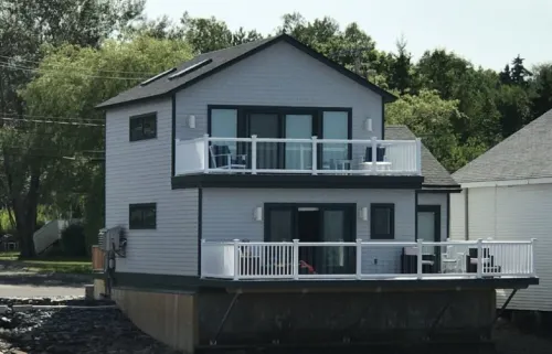 Elegant oceanfront home on Southwest Harbor minutes to trails and village center