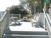 WALK TO THE BEACH!!  First floor condo, fully renovated