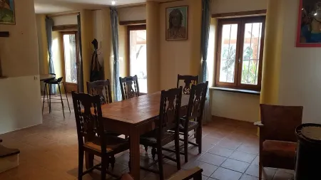 Isolated house set in vineyards and woods