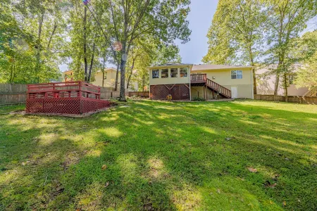 The Back 40 Getaway! Backs to Trail! Minutes from Blowing Springs & Gear Garden!