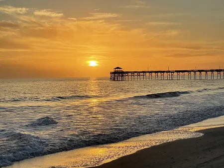 Oceanside Home with water views with community Pool in Dunes and close to beach.