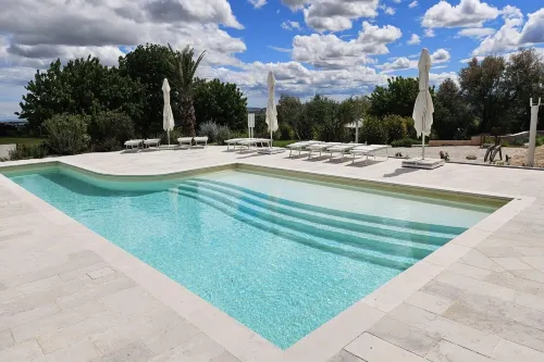 Manor in Marche with Pool & Adriatic Views - Villas