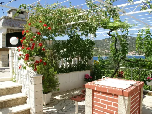 Apartment in Vinisce 100m from the Sea - balcony